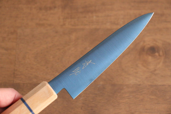 Seisuke SK-85鋼 Ion-Plated Petty-Utility 120mm with White Wood Handle - Seisuke Knife