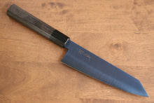  Seisuke SK-85鋼 Ion plating Kiritsuke Santoku 180mm Gray Pakka wood Handle - Seisuke Knife