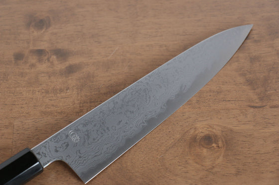 Kikuzuki Blue Steel No.1 Damascus Gyuto 210mm Magnolia Handle - Seisuke Knife