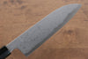 Kikuzuki Blue Steel No.1 Damascus Santoku 180mm Magnolia Handle - Seisuke Knife