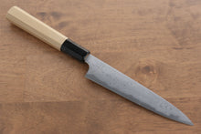  Kikuzuki Blue Steel No.1 Damascus Petty-Utility Japanese Knife 150mm Magnolia Handle - Seisuke Knife