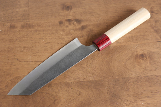 Masakage Yuki White Steel No.2 Nashiji Bunka 170mm with Magnolia Handle - Seisuke Knife