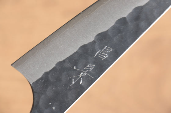 Masakage Koishi Blue Super Black Finished Honesuki Boning 150mm with American Cherry Handle - Seisuke Knife