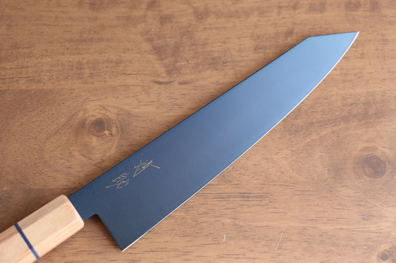 Seisuke SK-85鋼 Ion Plated Kiritsuke Gyuto 210mm with White Wood Handle - Seisuke Knife