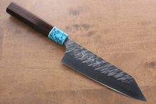  Yu Kurosaki Fujin SG2 Hammered Damascus Bunka 170mm Wenge Handle - Seisuke Knife
