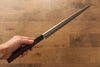 Jikko Silver Steel No.3 Yanagiba 300mm Shitan Handle - Seisuke Knife