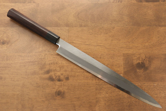 Jikko Silver Steel No.3 Yanagiba 270mm with Shitan Handle - Seisuke Knife