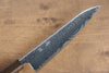 Seisuke Nami AUS10 Mirrored Finish Damascus Gyuto 210mm with Oak Handle - Seisuke Knife