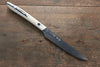 Takeshi Saji VG10 Diamond Finish Steak Japanese Knife 125mm White Cow Bone Handle - Seisuke Knife