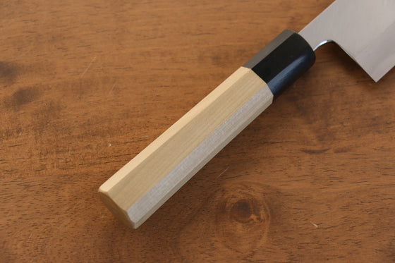 Jikko White Steel No.2 Santoku 180mm Magnolia Handle - Seisuke Knife
