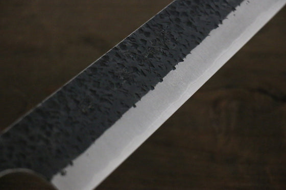 Yu Kurosaki Blue Super Clad Hammered Kurouchi Sujihiki Japanese Chef Knife 270mm - Seisuke Knife