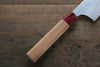 Makoto Kurosaki Ryusei Blue Super Nashiji Gyuto Japanese Knife 240mm with American Cherry Handle - Seisuke Knife