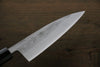 Seisuke Blue Steel No.2 Nashiji Ajikiri  105mm Chestnut Handle - Seisuke Knife