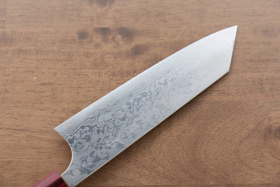 Masakage Kiri VG10 Damascus Bunka 170mm with Magnolia Handle - Seisuke Knife