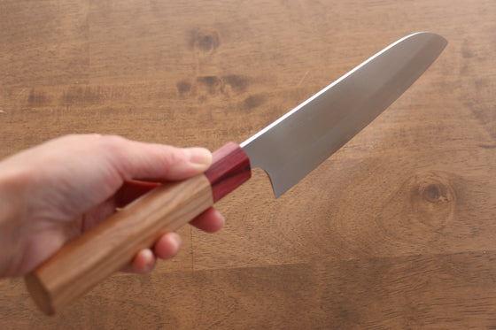 Makoto Kurosaki Ryusei VG7 Santoku 170mm with Cherry Handle - Seisuke Knife