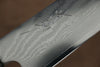 Seisuke VG10 63 Layer Damascus Santoku 170mm Oak Handle - Seisuke Knife