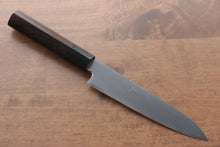  Jikko White Steel No.2 Petty-Utility  150mm Shitan Handle - Seisuke Knife