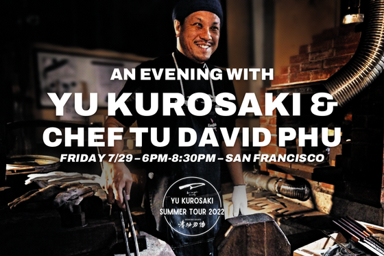 Seisuke Knife Presents An Evening with Yu Kurosaki and Chef Tu David Phu - Seisuke Knife