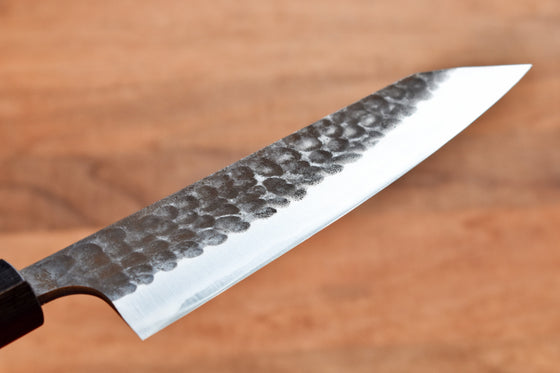 Anryu 3 Layer Cladding Blue Super Core Hammered Japanese Chef's Bunka Knife 165mm with Octagonal Handle - Seisuke Knife
