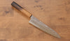 Kajin Cobalt Special Steel Damascus Gyuto Japanese Knife 210mm Burnt Oak (Mehakkaku) Handle - Seisuke Knife