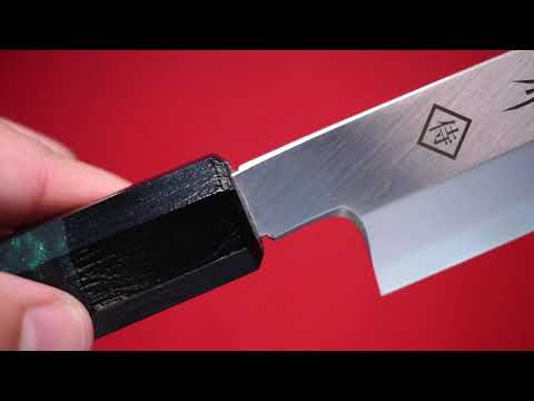 Sakai Takayuki Yanagiba Knife World Sushi Skills Institute Special Edition Green