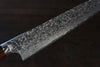 Takeshi Saji R2/SG2 Black Damascus Gyuto Japanese Knife 240mm Ironwood Handle - Seisuke Knife