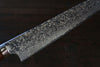 Takeshi Saji R2/SG2 Black Damascus Gyuto  210mm Ironwood Handle - Seisuke Knife