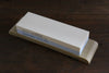 Suehiro Two Sided SMALL Sharpening Stone with Rubber Base - #1000 & #3000 - Seisuke Knife