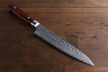  Sakai Takayuki VG10 33 Layer Damascus Petty-Utility 150mm Mahogany Pakka wood Handle - Seisuke Knife