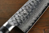 Seisuke VG10 17 Layer Damascus Santoku 180mm Pakka wood Handle - Seisuke Knife
