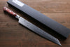 Sakai Takayuki VG10 33 Layer Damascus Kengata Yanagiba  270mm Mahogany Pakka wood Handle - Seisuke Knife