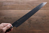 Sakai Takayuki VG10 33 Layer Damascus Kengata Yanagiba 270mm Mahogany Pakka wood Handle - Seisuke Knife