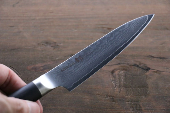 Miyako 33 Layer Damascus AUS-8a Japanese Petty Utility Japanese Chef Knife 110mm - Seisuke Knife