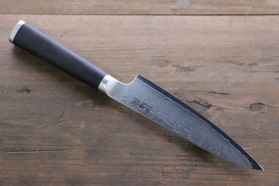 Miyako 33 Layer Damascus AUS-8a Petty Utility Japanese Chef Knife 130mm - Seisuke Knife