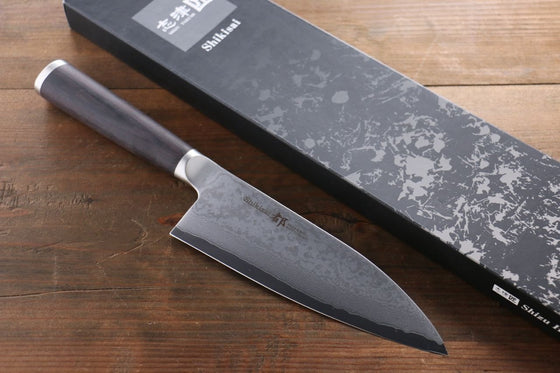 Miyako AUS8 33 Layer Damascus Deba 165mm - Seisuke Knife