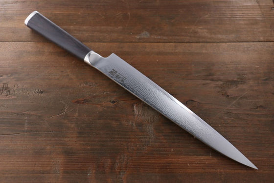 Miyako AUS8 33 Layer Damascus Yanagiba 240mm - Seisuke Knife