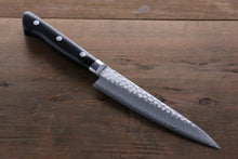  Seisuke VG10 17 Layer Damascus Petty-Utility 135mm Pakka wood Handle with Sheath - Seisuke Knife