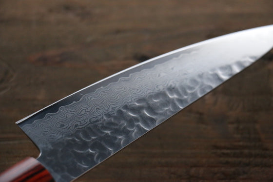 Iseya VG10 Damascus Small Santoku Japanese Knife 135mm - Seisuke Knife