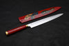 Takeshi Saji VG10 Japanese Yanagiba Chef Knife 270mm with Maki-e Art Fan - Seisuke Knife