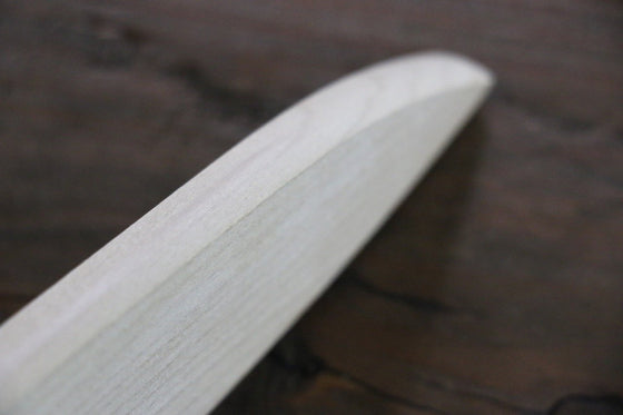 Magnolia Saya Sheath for Sujihiki Knife with Plywood Pin 240mm - Seisuke Knife