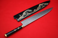  Takeshi Saji Maki-e Art R2/SG2 Diamond Finish Gyuto 300mm Lacquered Handle - Seisuke Knife