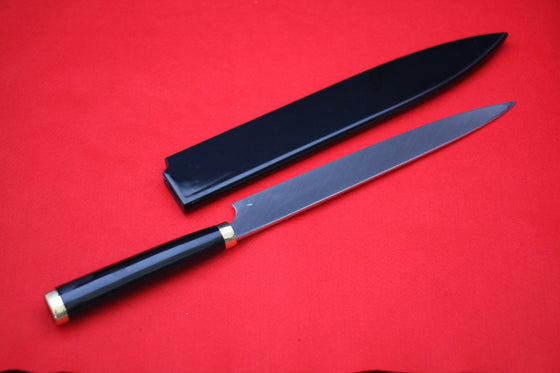 Takeshi Saji Knife VG10 Yanagiba 270mm with Makie Art - Torii - Seisuke Knife